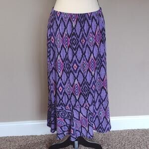 Cato Purple Maxi Skirt
